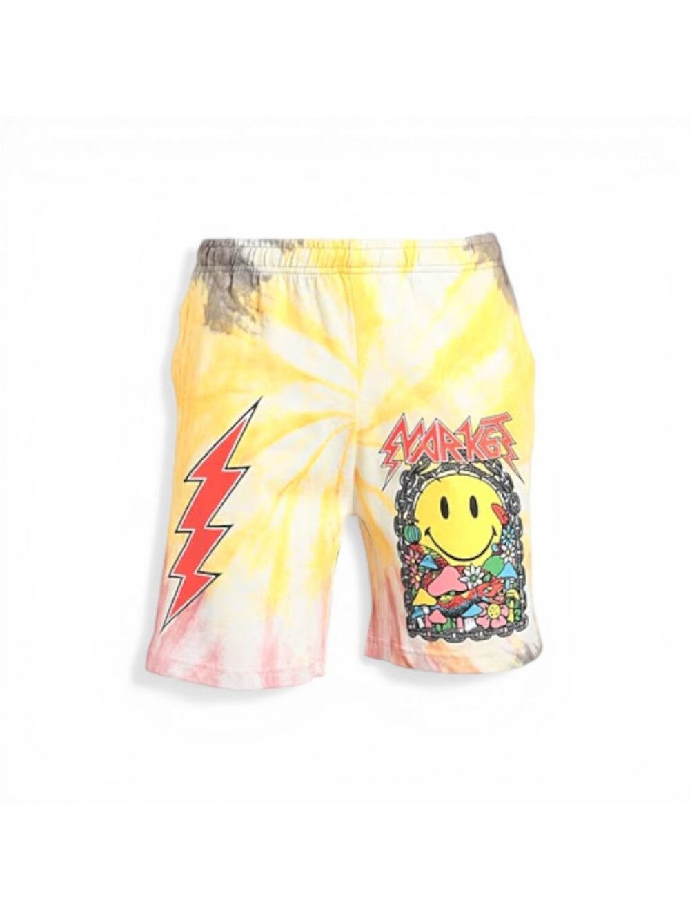 MARKET Iron Shorts Mens Medium M Graphic Streetwear NWT